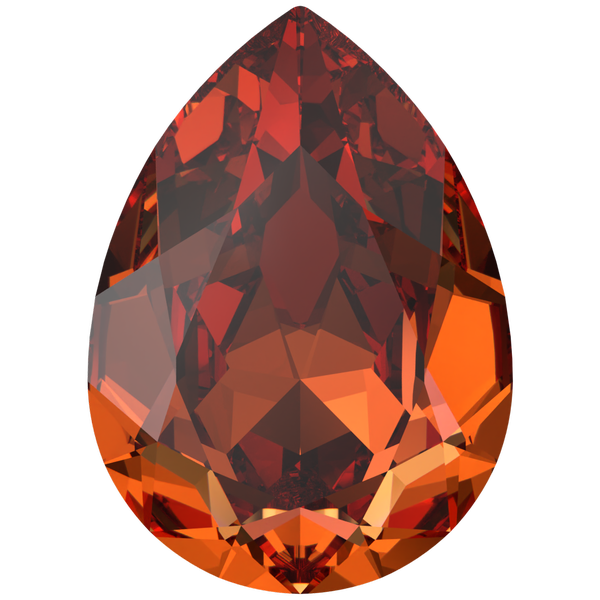 Dreamtime Crystal DC 4320 Pear Shaped Fancy Stone Persian Red 10x7mm