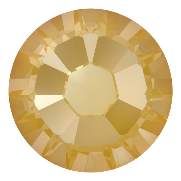 Dreamtime Crystal DC 2058 Flat Back Rhinestone Crystal Tuscan Yellow Lux SS7