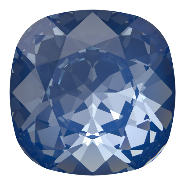 Dreamtime Crystal DC 4470 Cushion Cut Square Fancy Stone Crystal Blue Muse Lux 10mm