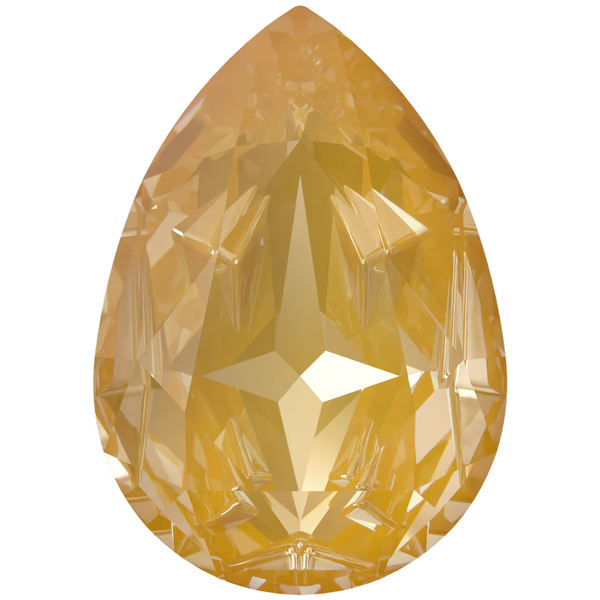 Dreamtime Crystal DC 4390 Mirage Pear Fancy Stone Crystal Tuscan Yellow Lux 10x7mm