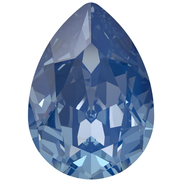 Dreamtime Crystal DC 4320 Pear Shaped Fancy Stone Crystal Blue Muse Lux 18x13mm