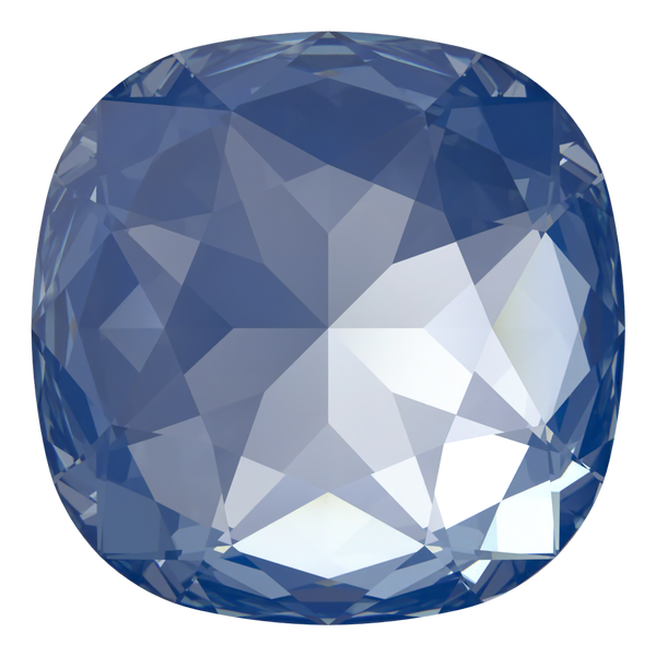 Dreamtime Crystal DC 4487 Large Cushion Cut Square Fancy Stone 27mm Crystal Blue Muse Lux