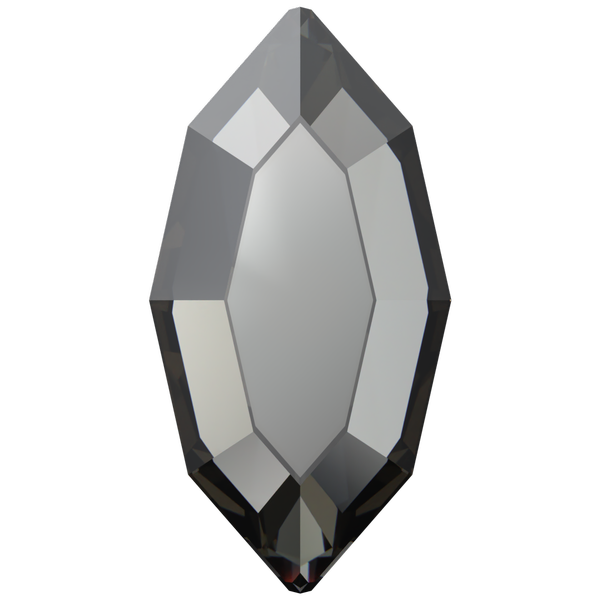 Dreamtime Crystal DC 2200 Navette Flat Back Crystal Urban Grey 8x4mm