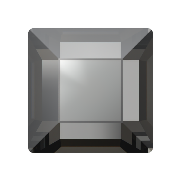 Swarovski 2400 Square Flat Back Crystal Urban Grey 3mm