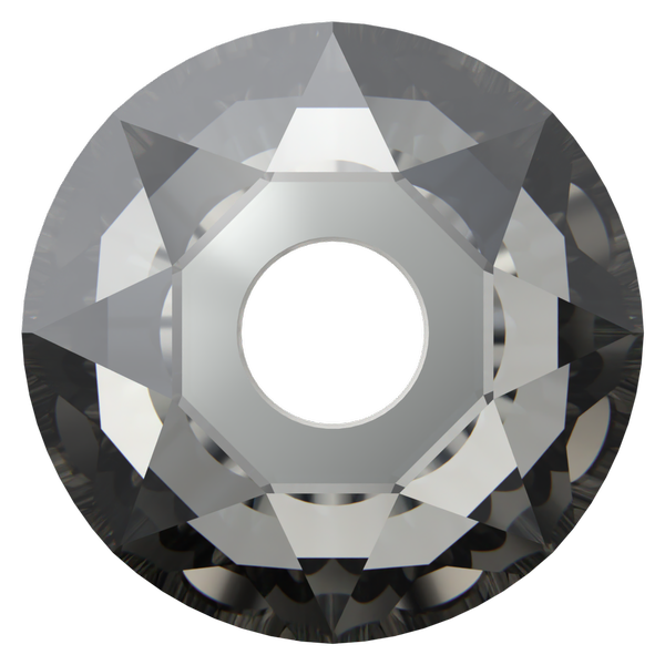 Swarovski 3188 Xirius Lochrose Crystal Urban Grey 3mm
