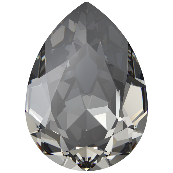 Dreamtime Crystal DC 4320 Pear Shaped Fancy Stone Crystal Urban Grey 8x6mm