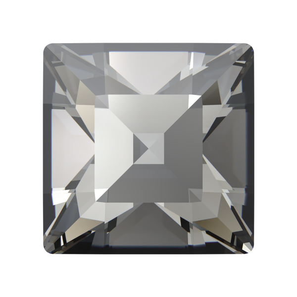 Swarovski 4428 Square Fancy Stone Crystal Urban Grey 4mm