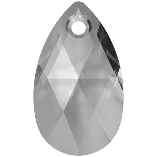 Dreamtime Crystal DC 6106 Pear Pendant Crystal Urban Grey 16mm