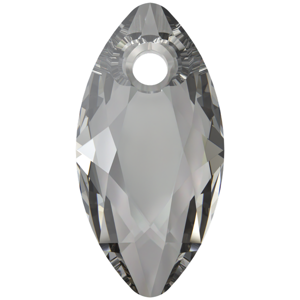 Dreamtime Crystal DC 6437 Marquise Cut Pendant Crystal Urban Grey 11.5 mm