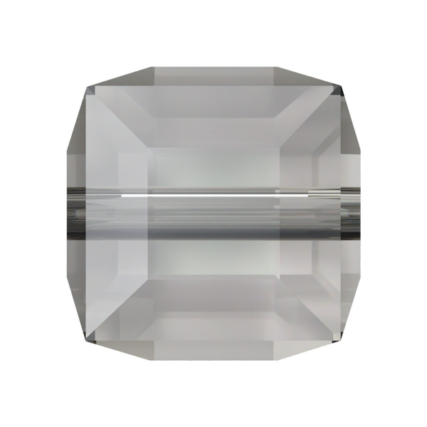 Swarovski 5601 Cube Bead Crystal Urban Grey 8mm