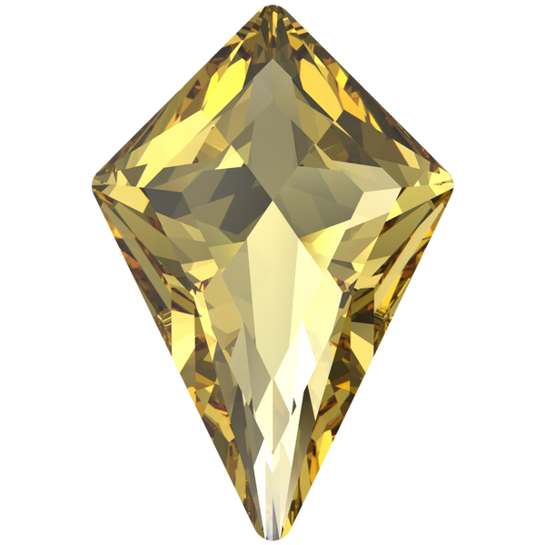 Dreamtime Crystal DC 4711 Deltoid Fancy Stone Dark Jonquil 8mm