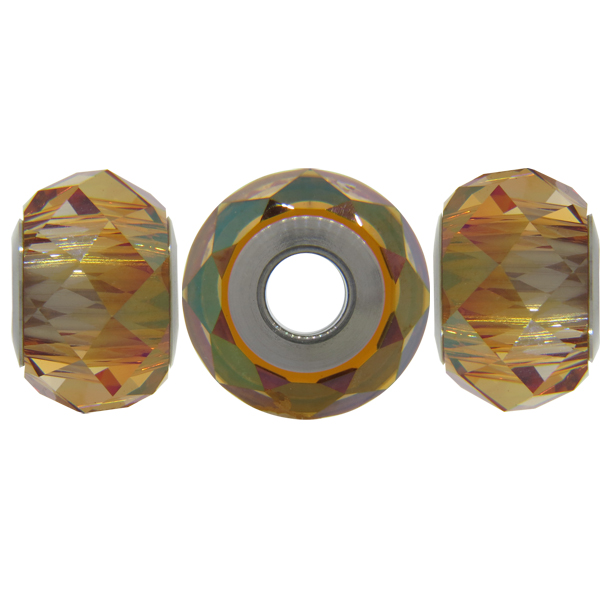 Swarovski 5940 BeCharmed Briolette Bead Crystal Copper 14mm