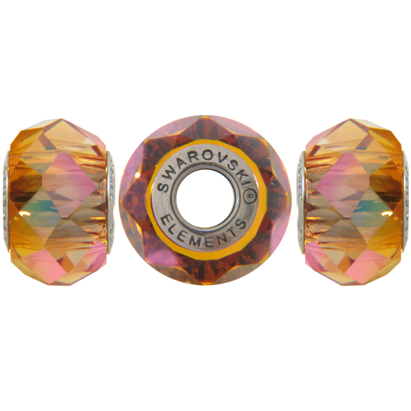 Swarovski 5948 BeCharmed Briolette Bead Crystal Astral Pink 14mm