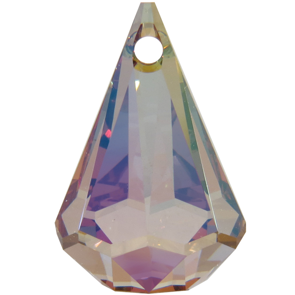 Swarovski 6022 Xirius Raindrop Pendant Crystal Purple Haze 24X15.5mm