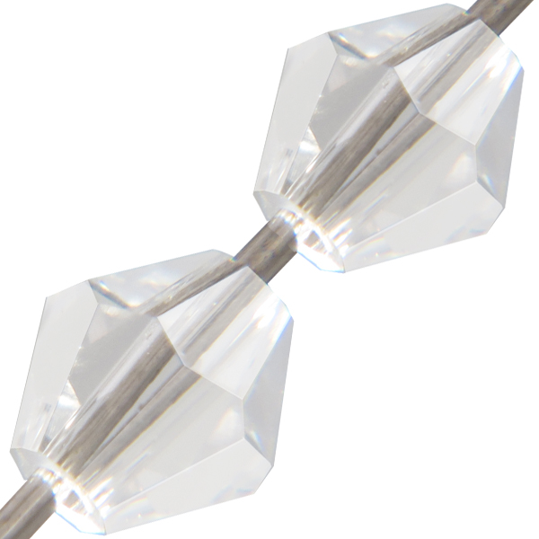 Preciosa Bicone Bead 4mm Crystal