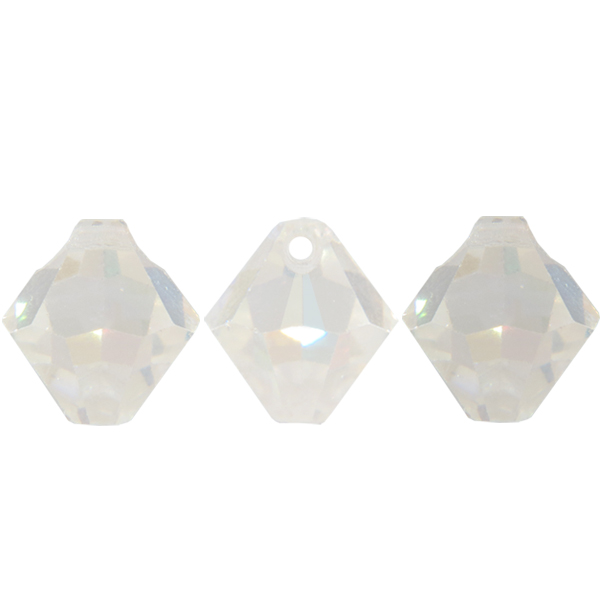 Dreamtime Crystal DC 6328 Top Drilled Bicone Pendant Crystal AB 6mm