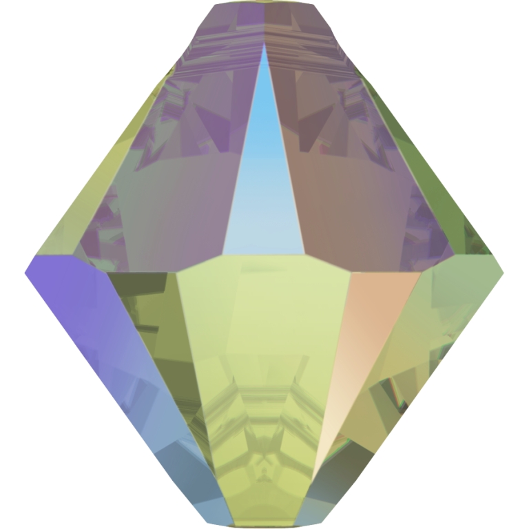 Dreamtime Crystal DC 6328 Top Drilled Bicone Pendants 8mm Crystal Paradise Shine