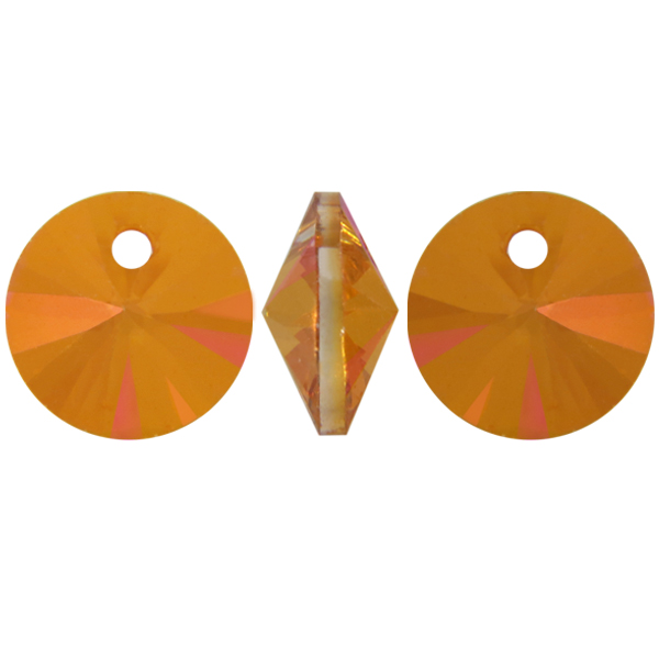 Dreamtime Crystal DC 6428 Rivoli Pendant Crystal Astral Pink 6mm