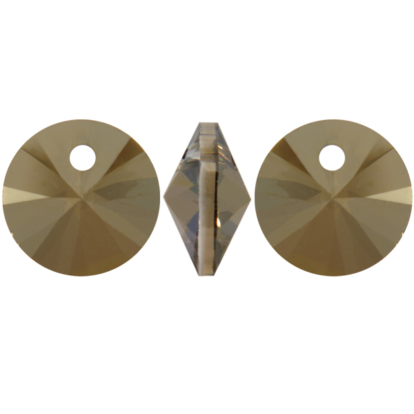 Dreamtime Crystal DC 6428 Rivoli Pendant Crystal Bronze Shade 6mm