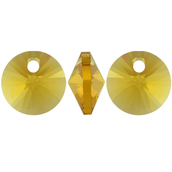 Dreamtime Crystal DC 6428 Rivoli Pendant Sunflower 6mm