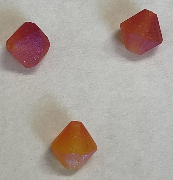 Dreamtime Crystal DC 5328 Bicone Bead Fire Opal Custom Pastel 6mm