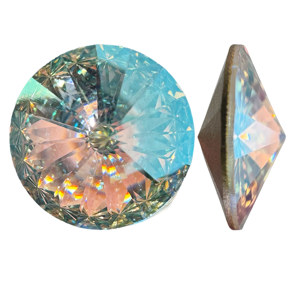 Swarovski 1122 Rivoli Round Stone Crystal Shimmer 16mm