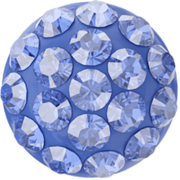 Dreamtime Crystal 86601 Cabochon Pavé Sapphire 6mm