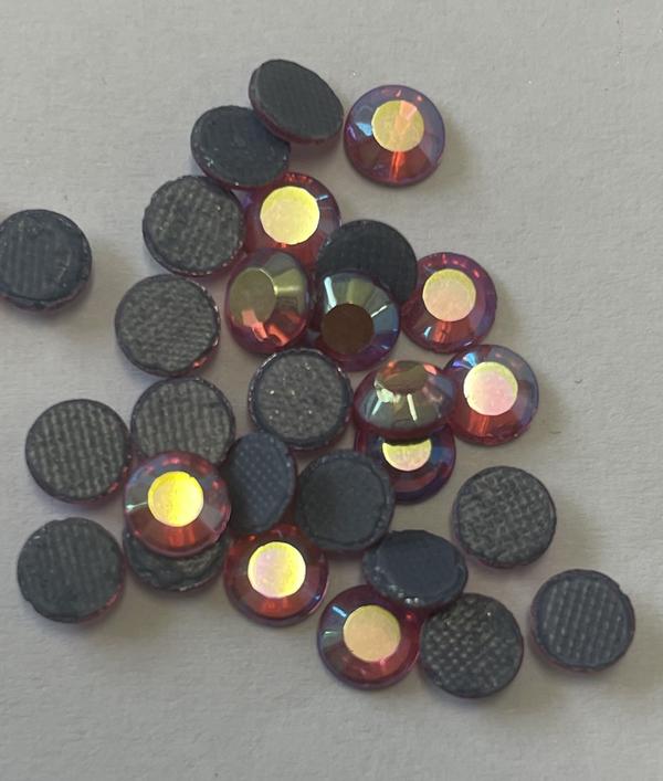 CraftSafe Crystalina Low Lead Hot Fix Rhinestones 5mm Rose AB