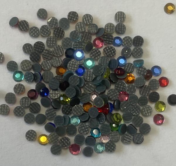 CraftSafe Crystalina Low Lead Hot Fix Rhinestones Brother Mix 2mm