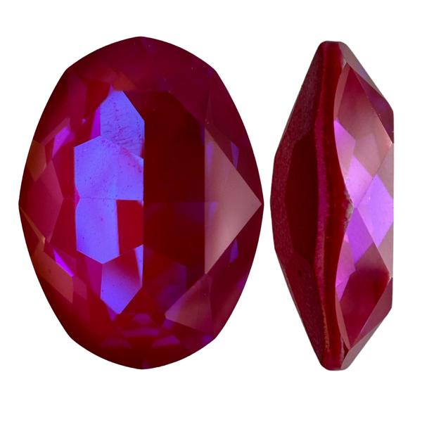 Bling! 4120 Oval Fancy Stone Rose MI 18x13 mm