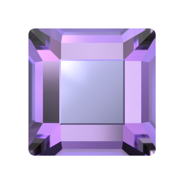 Dreamtime Crystal DC 2400 Square Flat Back Crystal Vitrail Light 3mm