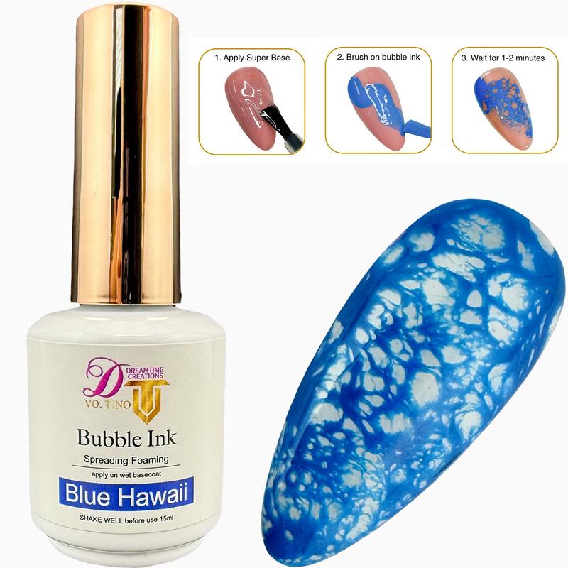 Tino Vo Bubble Ink Blue Hawaii