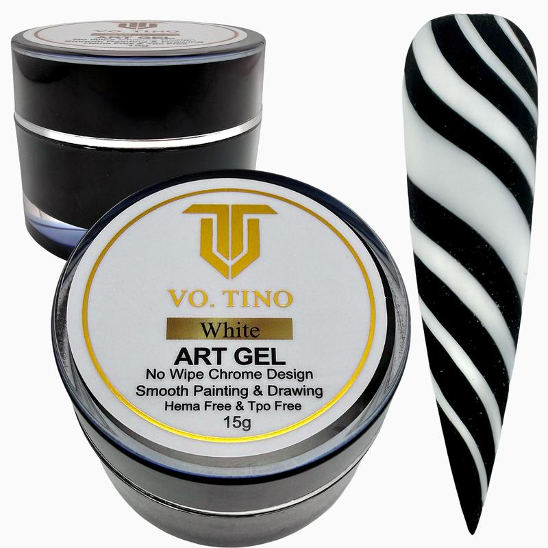 Tino Vo Art Gel White Big Jar 15g