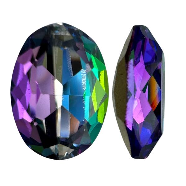 Bling! 4120 Oval Fancy Stone Tanzanite Luminesse 14x10 mm