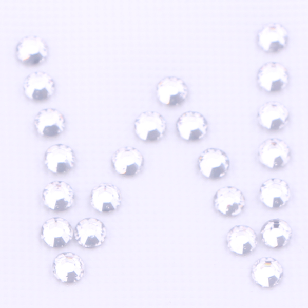 Hot Fix Rhinestone Letter W