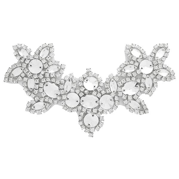 Rhinestone Applique Crystal 