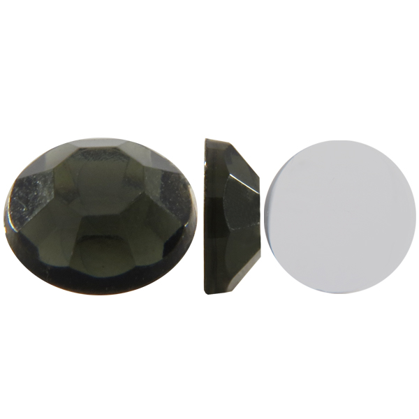 Acrylic (Plexiglas) Flatback Rhinestones Round Faceted 7mm
