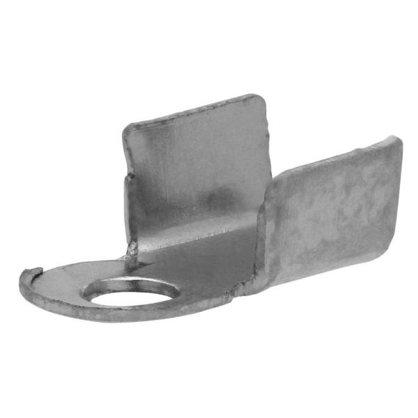 Silver Plated Rhinestone Chain end for PP14 with round crimp end