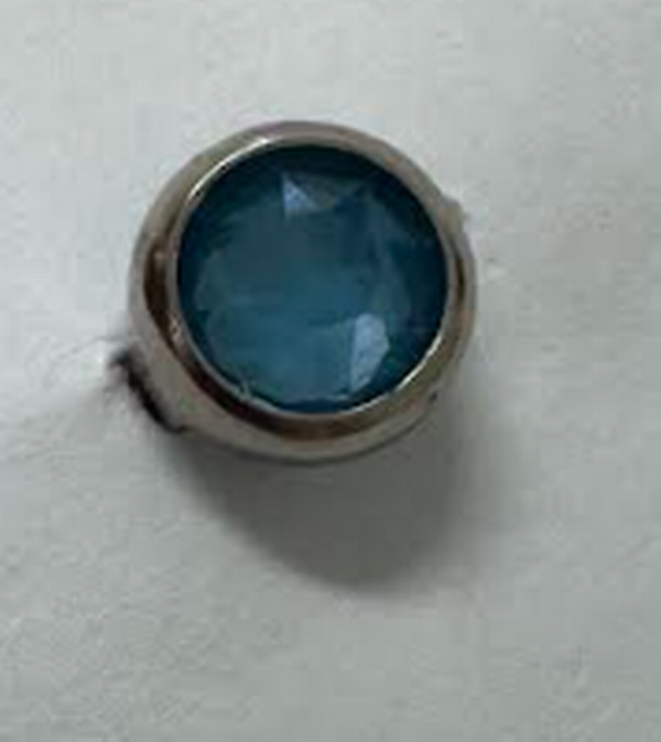 Dreamtime Crystal Bling in the Ring Pre-Set Rhinestones ss34 Crystal Teal Ignite/Silver