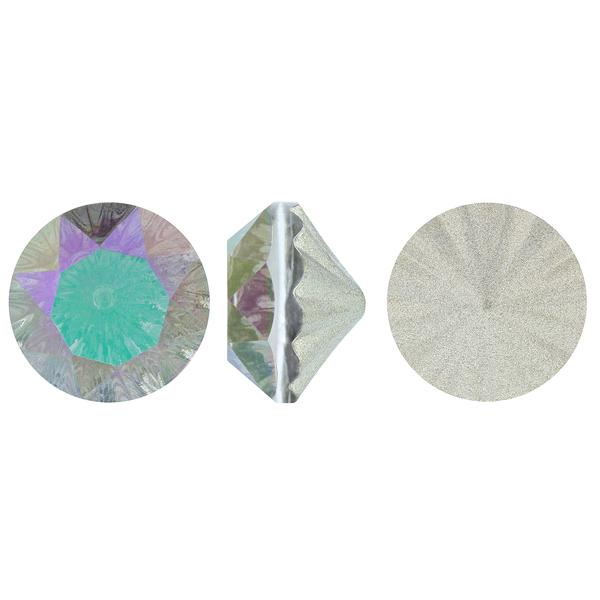 Bling! 1088/G Round Pointed Back Chatons Ghost Light ss39