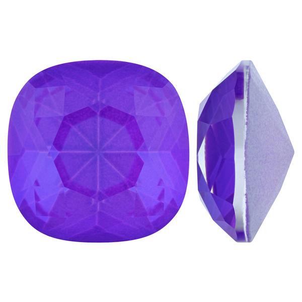 Bling! 4470 Crystal Square Cushion-Cut Fancy Stone, Violet Enchanted 12mm