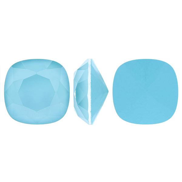 Bling! 4470 Crystal Square Cushion-Cut Fancy Stone, Ocean 12mm