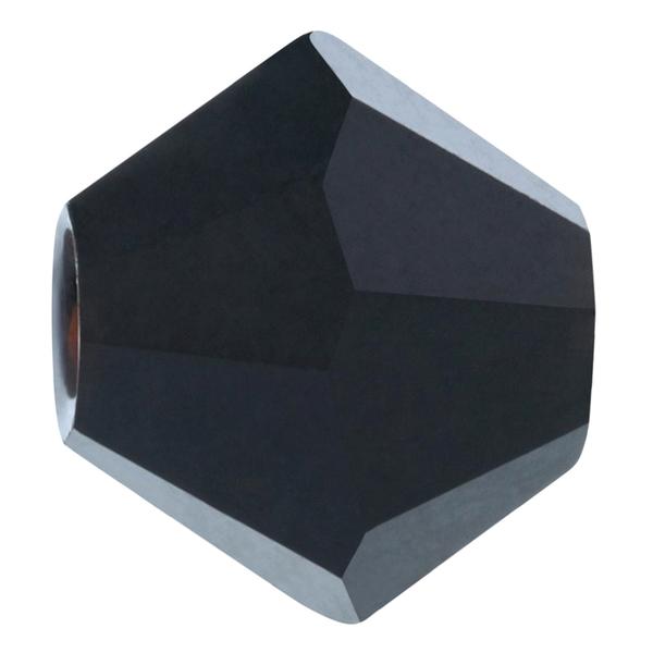 Bling! 5328 Faceted Bicone Bead 3mm Jet