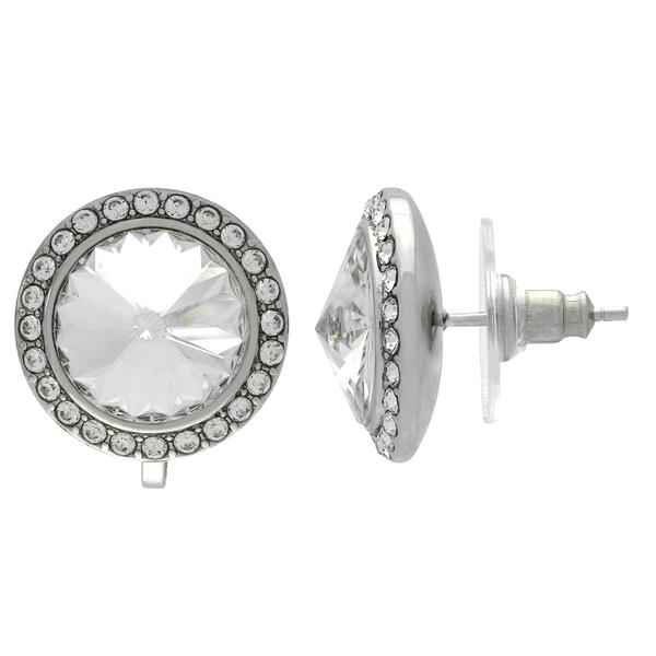 Crystalyzed with Dreamtime Crystal Stud Earrings for Dance Crystal 15mm