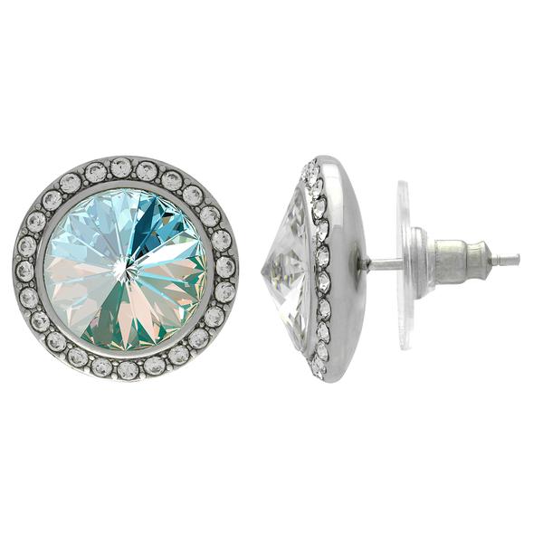 Crystalized with Dreamtime Crystal Stud Earrings for Dance Crystal Laguna DeLite/Crystal 19mm