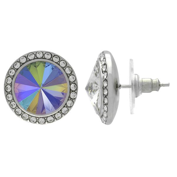 Crystalized with Dreamtime Crystal Stud Earrings for Dance Crystal Paradise Shine/Crystal 15mm