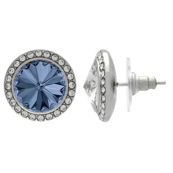 Crystalized with Dreamtime Crystal Stud Earrings for Dance Montana/Crystal 11mm