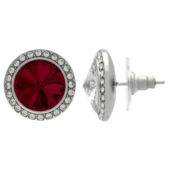 Crystalized with Dreamtime Crystal Stud Earrings for Dance Siam/Crystal 19mm