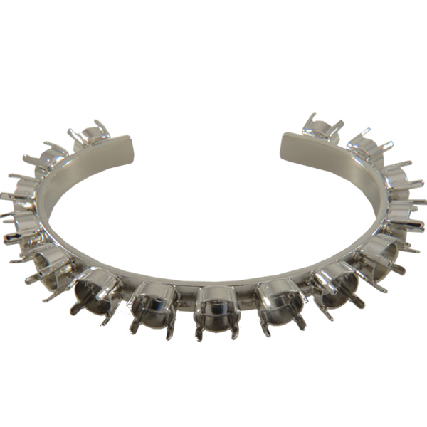 Empty Cuff Bracelets 8.5 mm (SS39) Settings