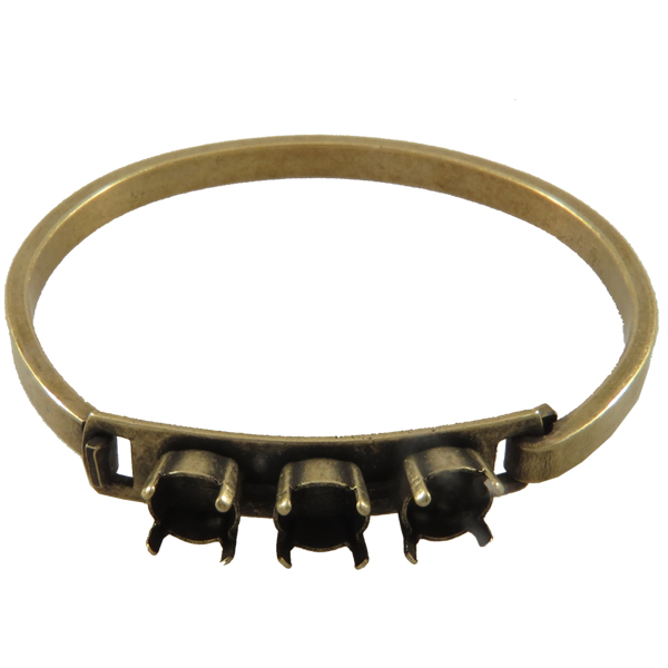 Empty Three Box 8.5 mm (SS39) ID Bracelets